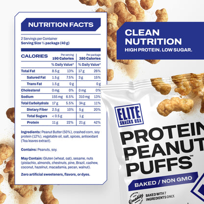 Protein Peanut Puffs