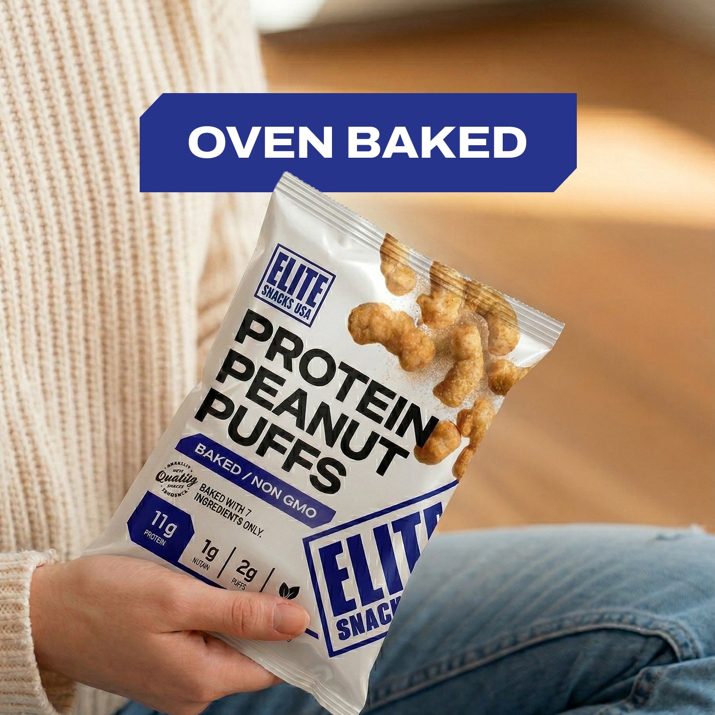 Protein Peanut Puffs